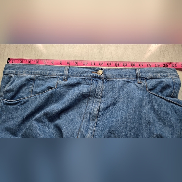 C. J. Banks Denim Skirt 22W - Picture 6 of 9